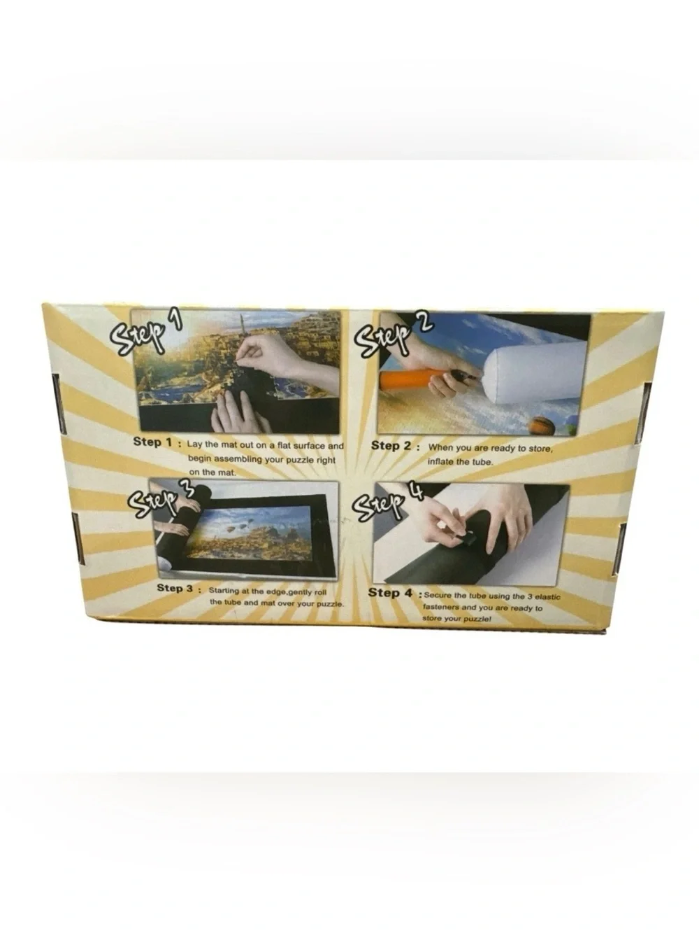 Puzzle Pad - Yellow Puzzle Storage Mat